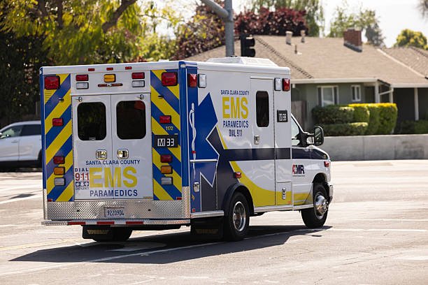 Santa Clara County EMS ambulance